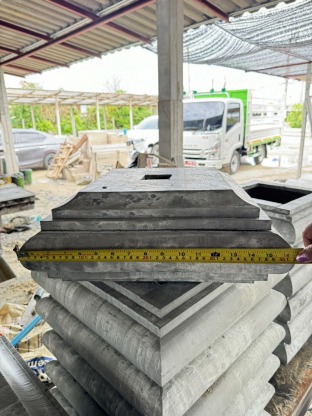 สั่งผลิตหัวเสาโรมันตามขนาด - โรงงานบัวปูนปั้นสำเร็จรูป ราคาส่ง