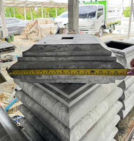 สั่งผลิตหัวเสาโรมันตามขนาด